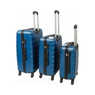 Foto 2 | Juego de Maletas Rack & Pack Set 3 Maleta Rígidas Azules con Ruedas
