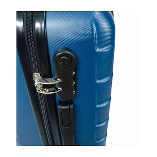Foto 3 | Juego de Maletas Rack & Pack Set 3 Maleta Rígidas Azules con Ruedas