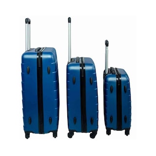 Foto 5 | Juego de Maletas Rack & Pack Set 3 Maleta Rígidas Azules con Ruedas