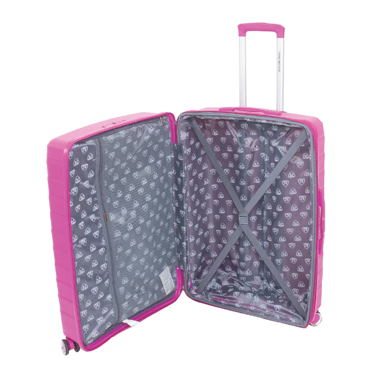 Foto 5 | Set De Maletas Rigidas Travel Republic Tr-ferfuc06 Fucsia