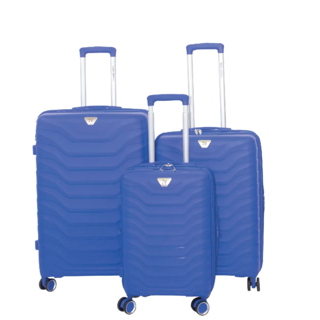 Foto 1 | Set De Maletas Rigidas Travel Republic -ferrey04 Polipropileno Azul