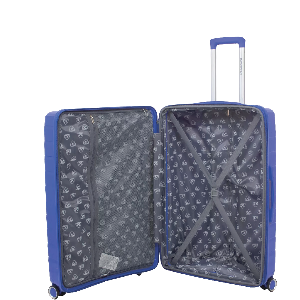 Foto 6 pulgar | Set De Maletas Rigidas Travel Republic -ferrey04 Polipropileno Azul