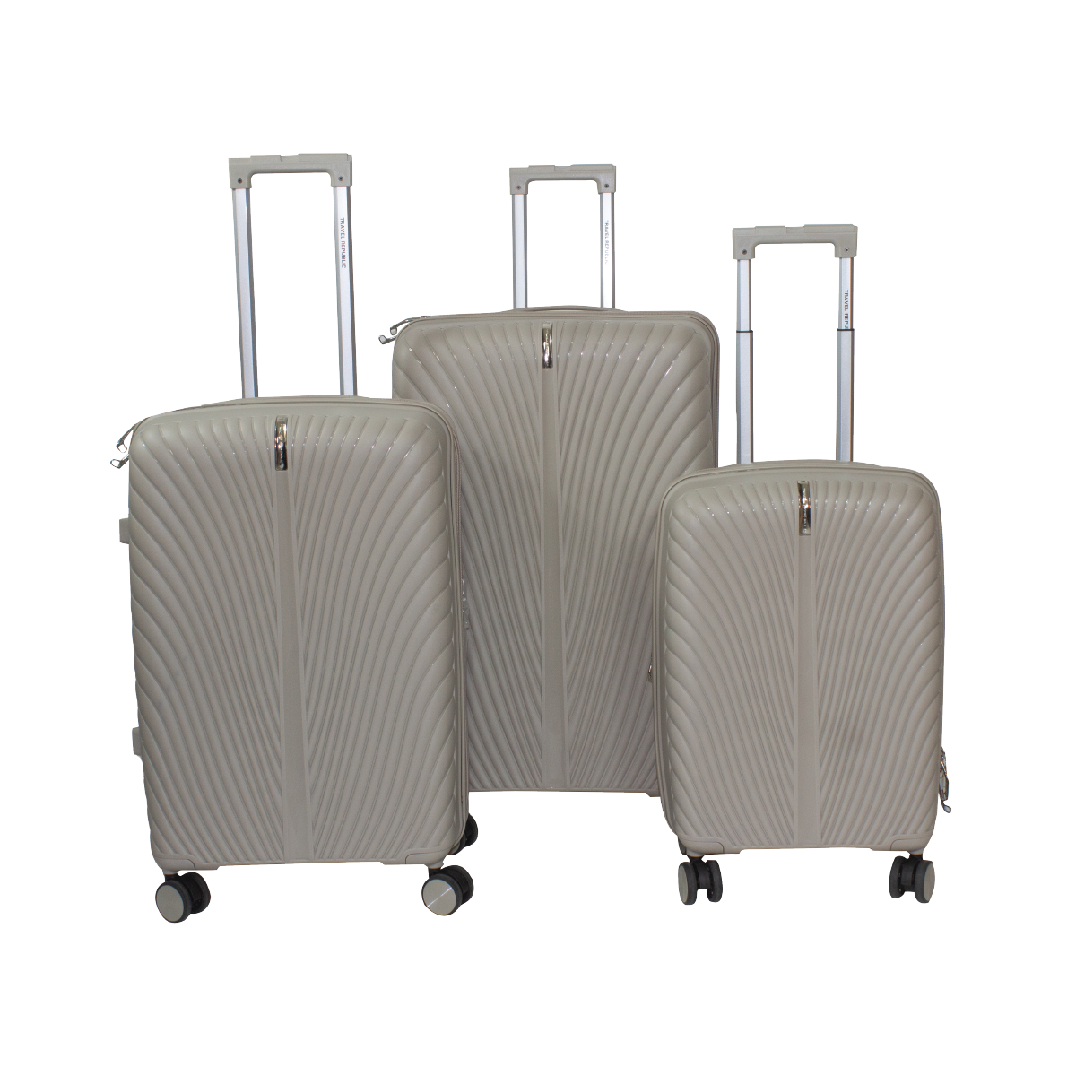 Set De Maleta De Viaje Travel Republic Tr-pp24 Polipropileno Rigidas