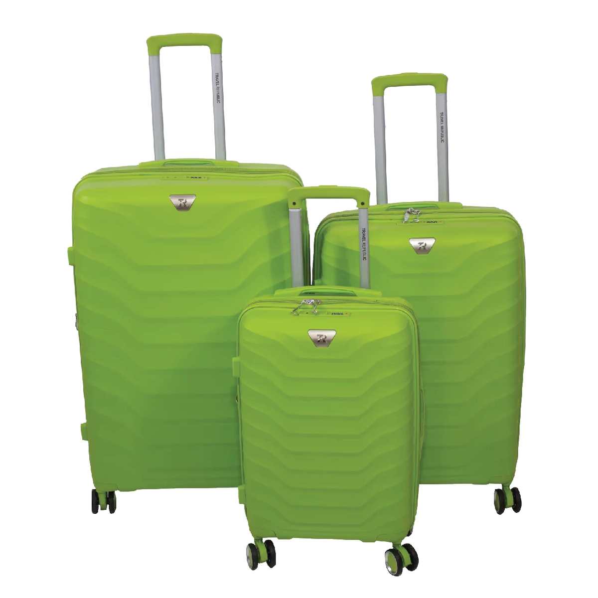 Foto 1 | Set De Maletas Rigidas Travel Republic Tr-ferver03 Verde