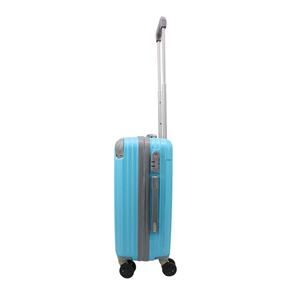 Foto 4 pulgar | Set Maletas De Cabina Y Neceser Jon 5832 3 Piezas Azul Claro Azul