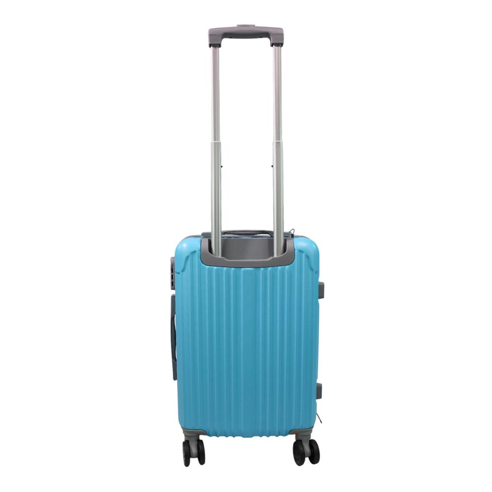 Foto 4 | Set Maletas De Cabina Y Neceser Jon 5832 3 Piezas Azul Claro Azul