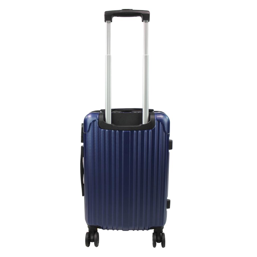 Foto 4 | Set Maletas De Cabina Y Neceser Jon 5832 3 Piezas Azul Azul