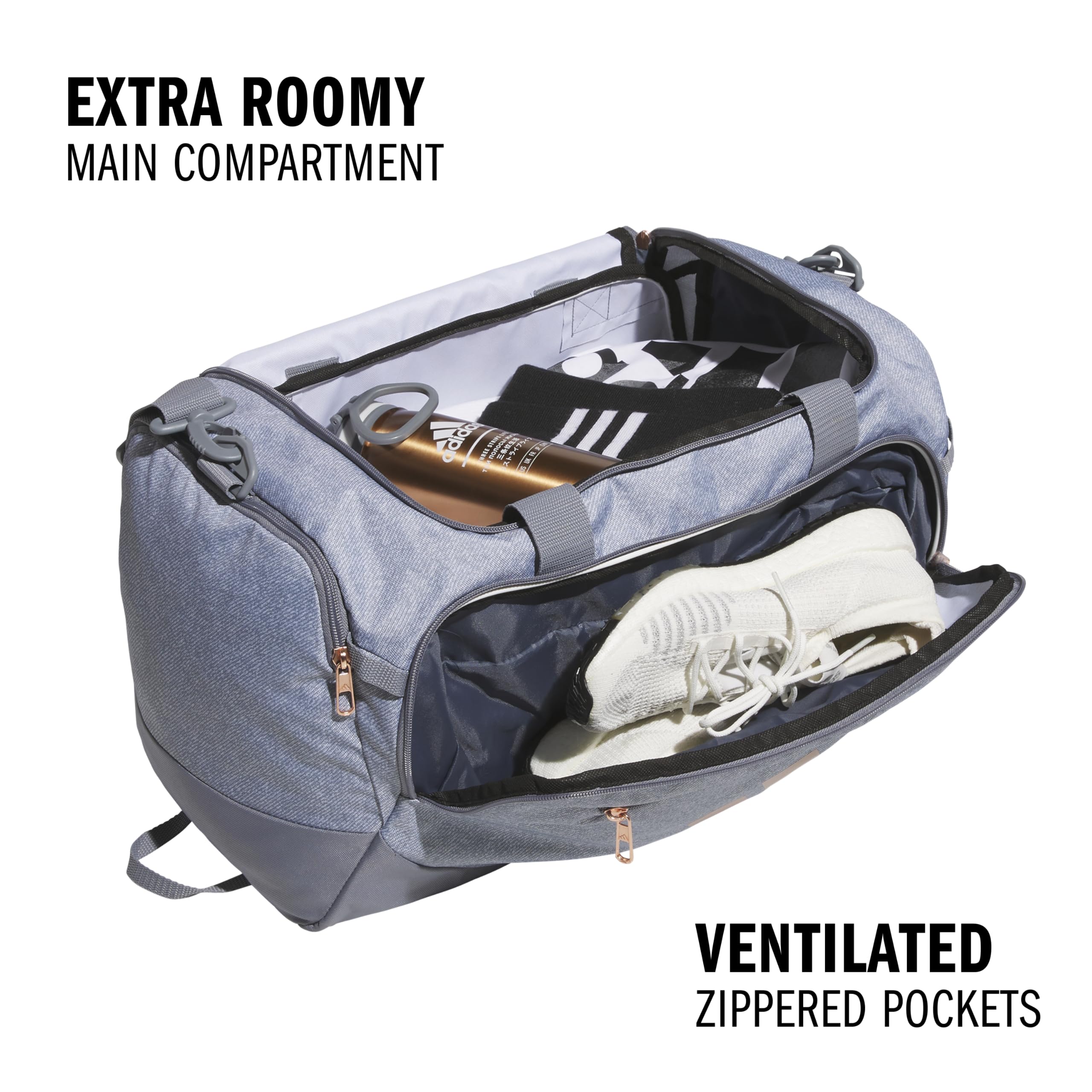 Foto 3 pulgar | Bolsa Adidas Defender 5.0 Duffel Travel Gym 42 L Para Hombre Y Mujer - Venta Internacional.