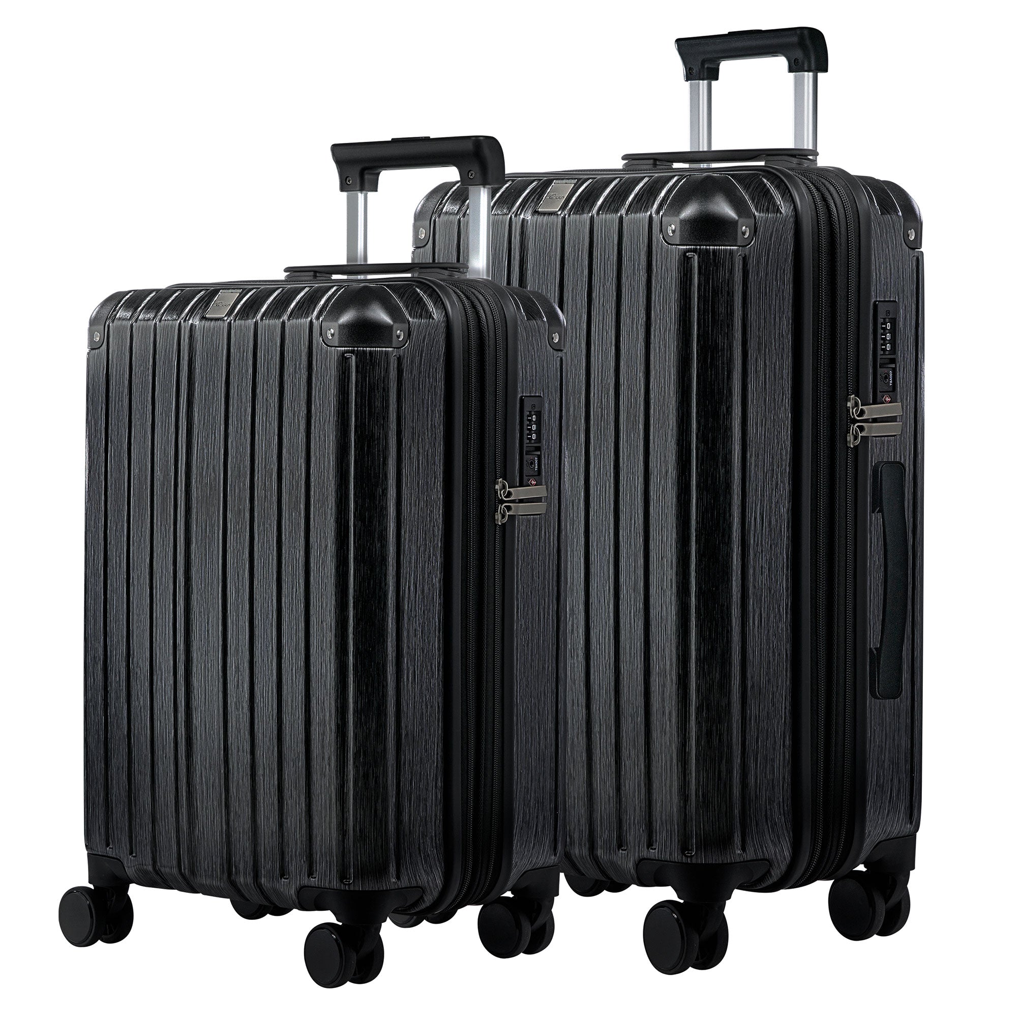 Set De 2 Maletas De Policarbonato Yin 20'' Y 24” - Oxford