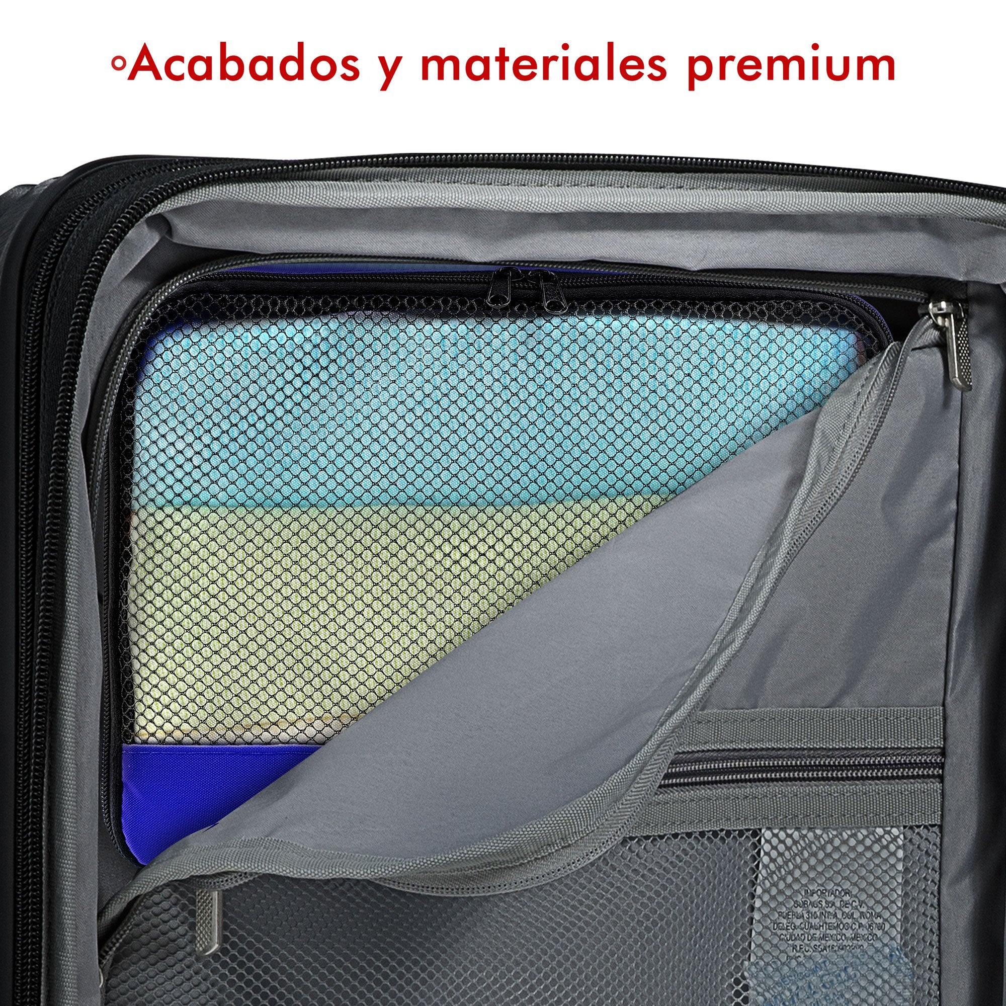 Foto 5 pulgar | Set De 2 Maletas De Policarbonato Yin 20'' Y 24” - Oxford