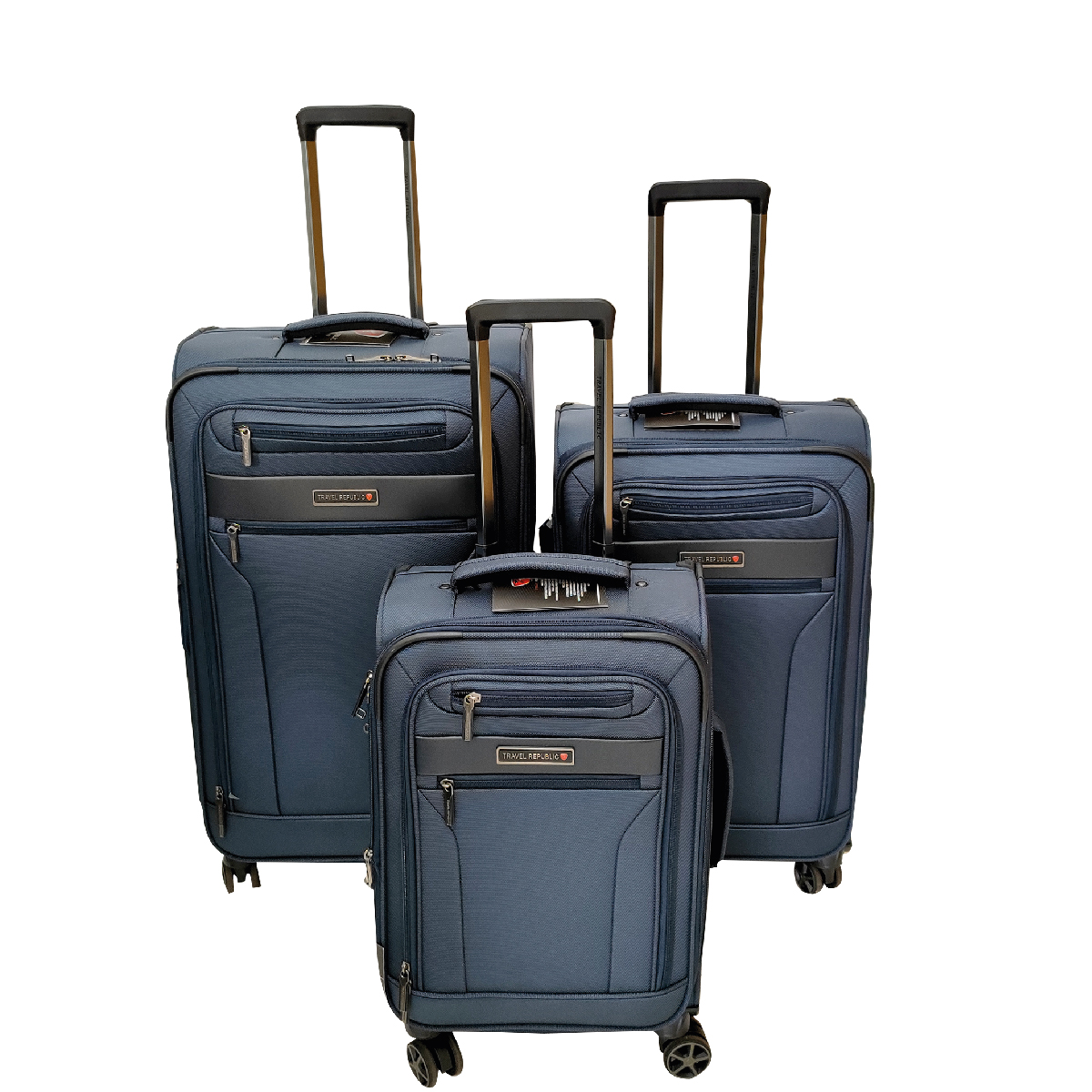 Foto 1 | Set De 3 Maletas Tr-7502 Travel Republic Color  Azul Resistentes