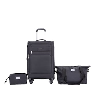 Foto 1 | Juego Set De Equipaje 3 Piezas Maleta De Mano 18 Pulgadas Bolsa De Viaje Ruedas Dobles Giratorias