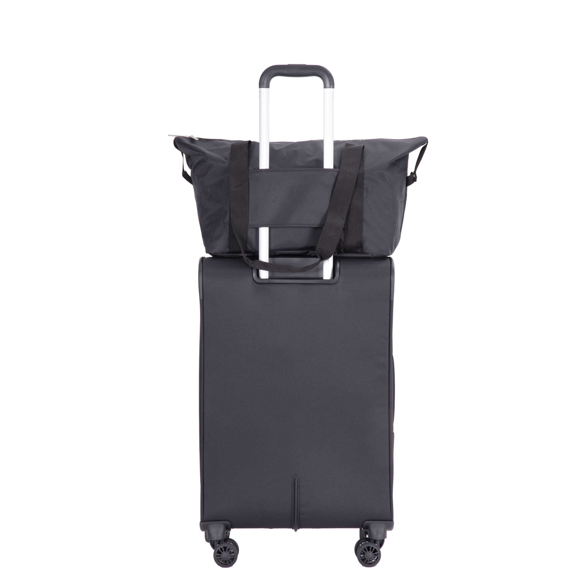 Foto 4 pulgar | Juego Set De Equipaje 3 Piezas Maleta De Mano 18 Pulgadas Bolsa De Viaje Ruedas Dobles Giratorias