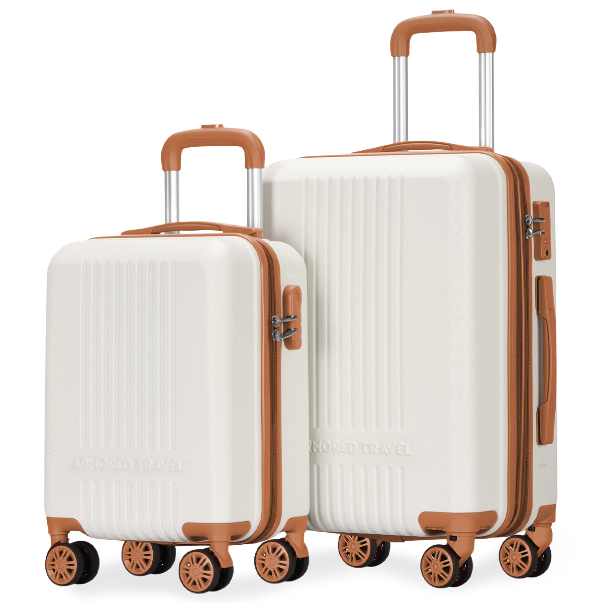 Foto 2 pulgar | Maletas de Viaje Carry-on 10kg Rígida 2 Pack 20 y 16 Pulgadas con Llantas Desmontables