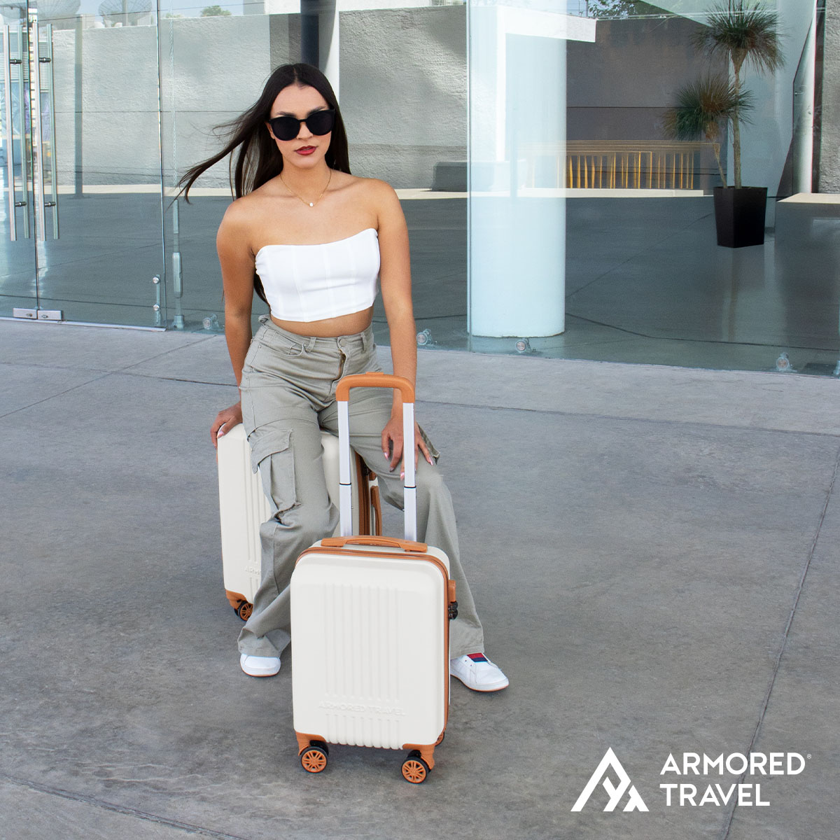 Foto 8 | Maletas de Viaje Carry-on 10kg Rígida 2 Pack 20 y 16 Pulgadas con Llantas Desmontables
