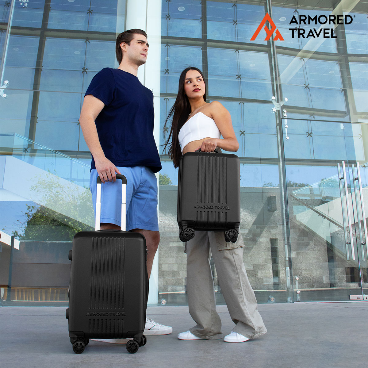 Foto 9 pulgar | Maletas de Viaje Carry-on de Mano 10kg Nitro Rígida 2 Pack 20 y 16 Pulgadas con Llantas Desmontables
