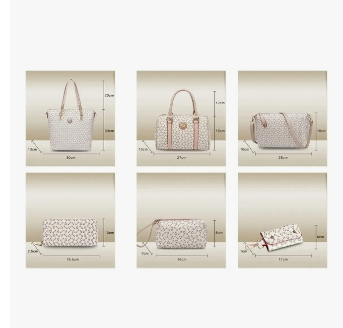 Foto 5 | Set de Bolsas Xtellar Blanco 6 Piezas