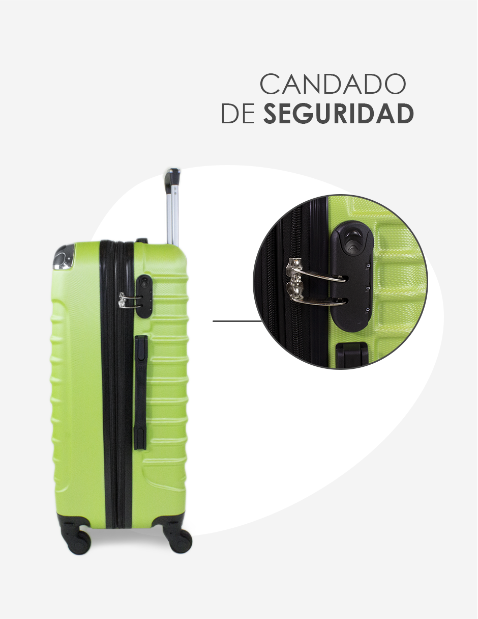 Foto 5 | Juego de Maletas Etco Travel Verde 4 Piezas