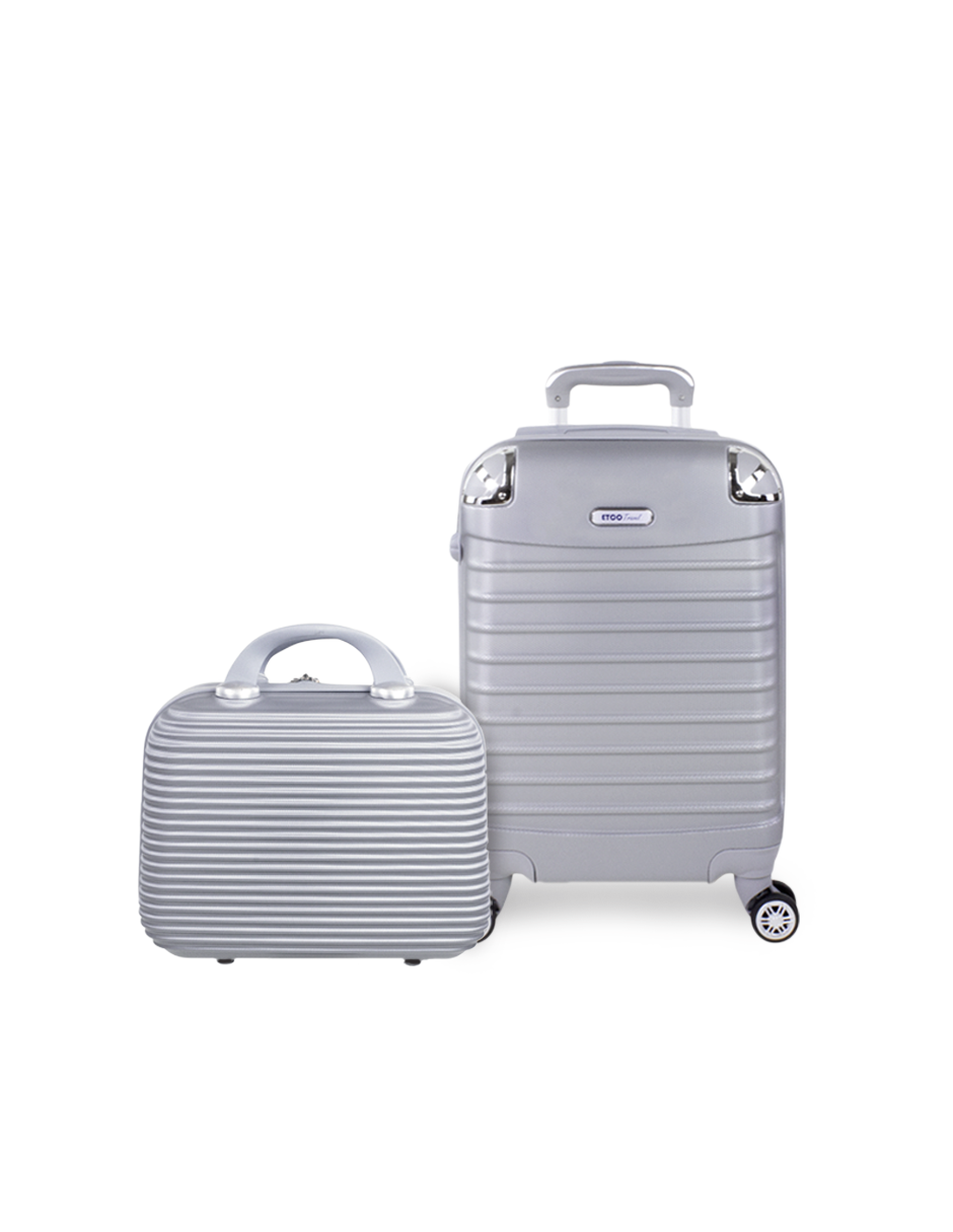 Juego de Maleta Etco Travel Gris 2 Piezas