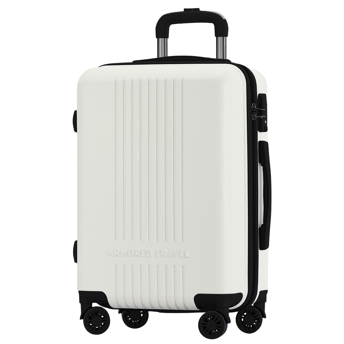 Maleta De Viaje Rígida Carry On De Mano Chess Cabina Rosa 20 Pulgadas 10 Kg Abs Doble Refuerzo Con Candado Alta Seguri