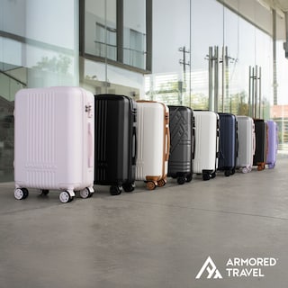 Foto 8 | Maleta De Viaje Rígida Carry On De Mano Andrea Cabina Rosa 20 Pulgadas 10 Kg Abs Doble Refuerzo Con Candado Alta Segu
