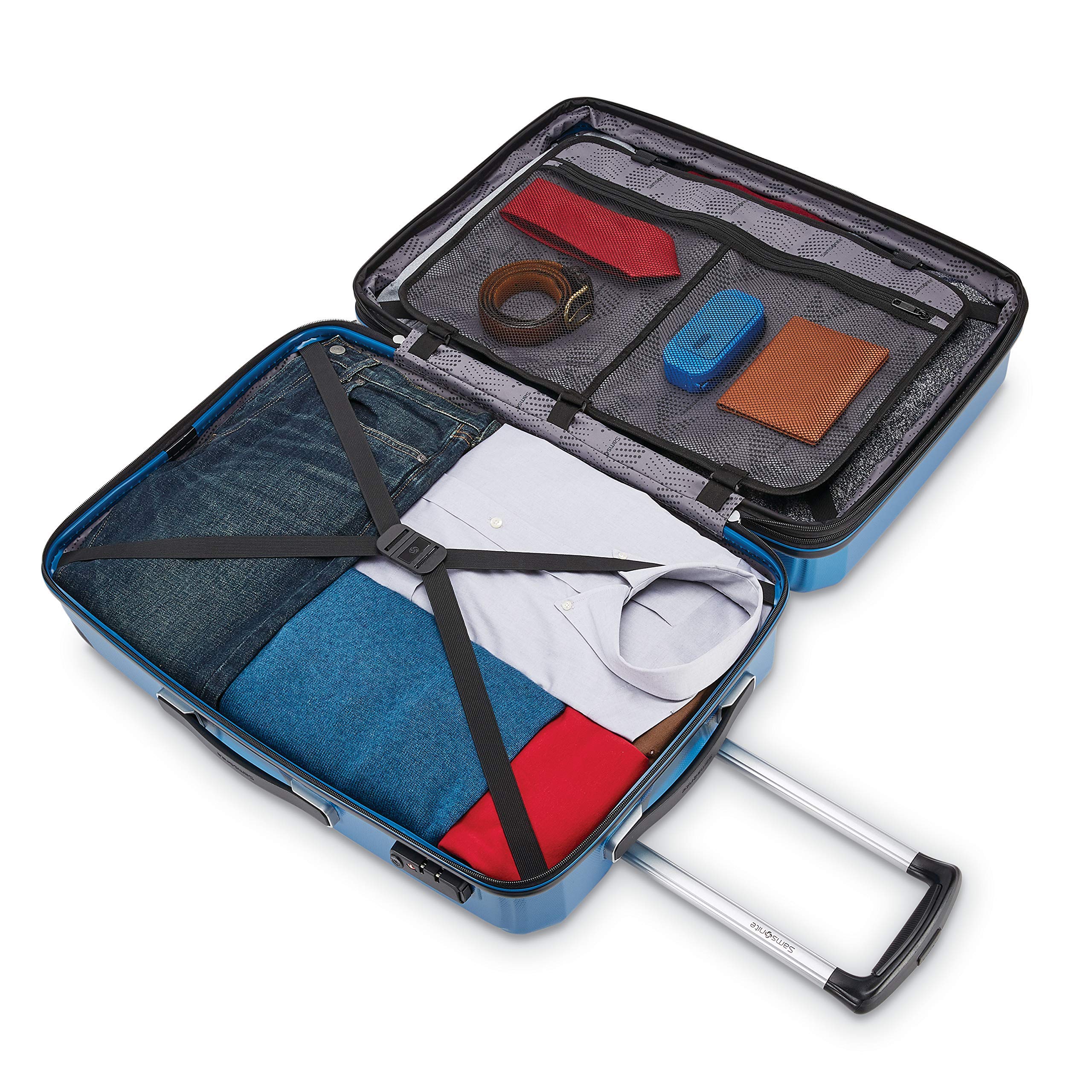 Foto 6 pulgar | Juego De 3 Piezas Para Equipaje Samsonite Winfield 3 Dlx Hardside, Azul Y Azul Marino - Venta Internacional.