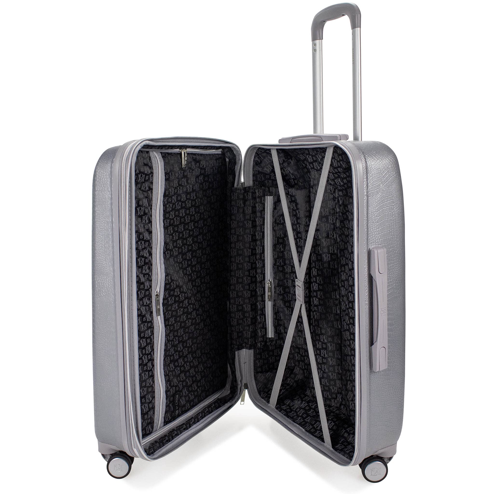 Foto 3 pulgar | Juego Expandible Luggage Badgley Mischka De Piel De Serpiente De 3 Piezas - Venta Internacional.