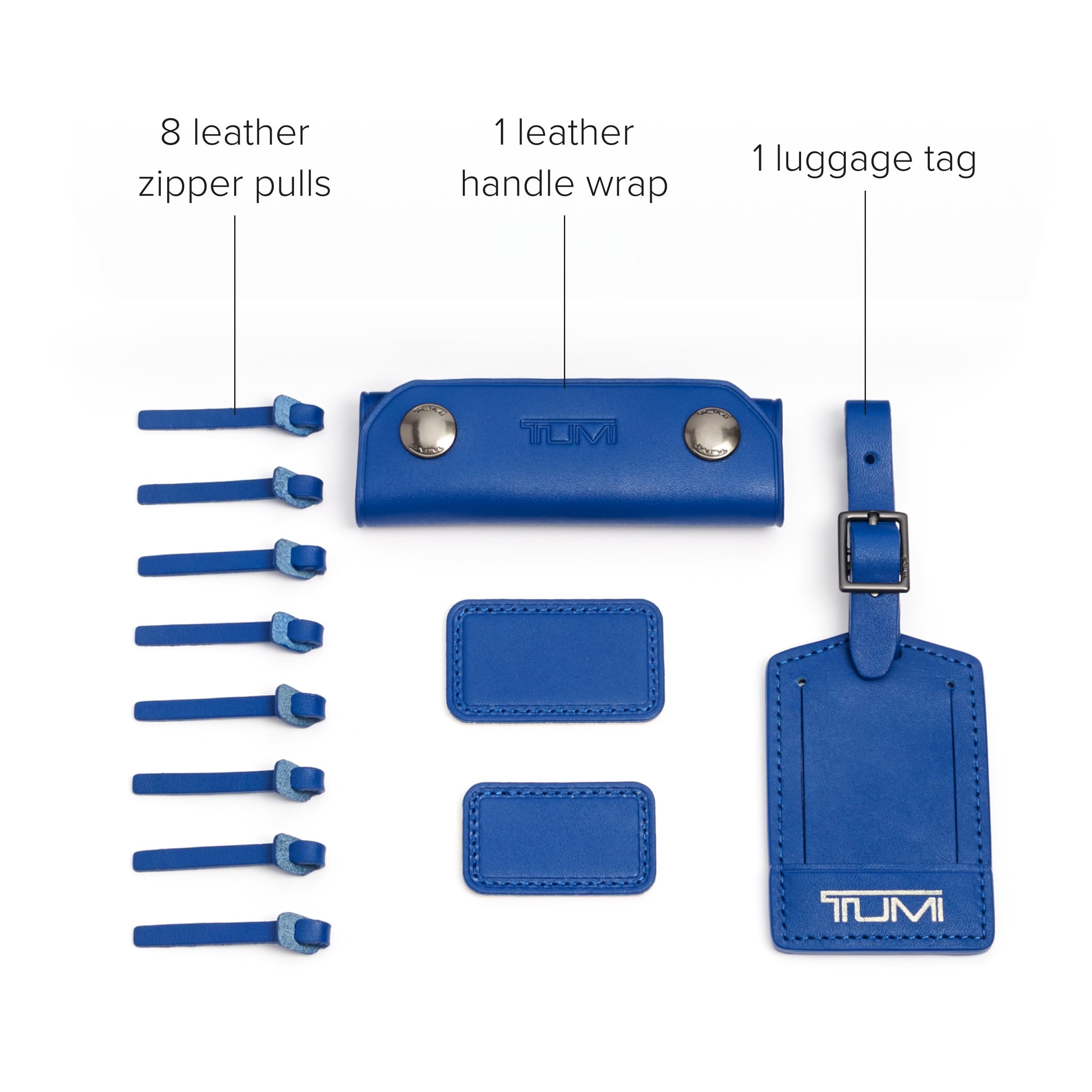 Foto 5 pulgar | Kit De Accesorios De Viaje Tumi Accents Con Parches De Piel Con Monogramas - Venta Internacional.