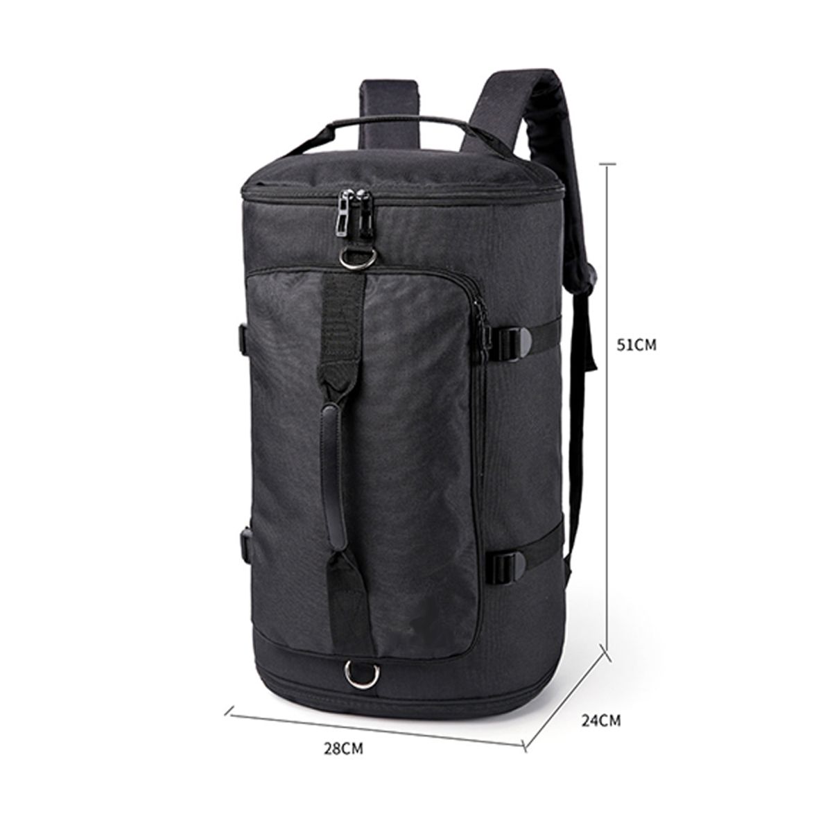 Foto 5 | Mochila Impermeable De Viaje Con Compartimento Para Zapatos
