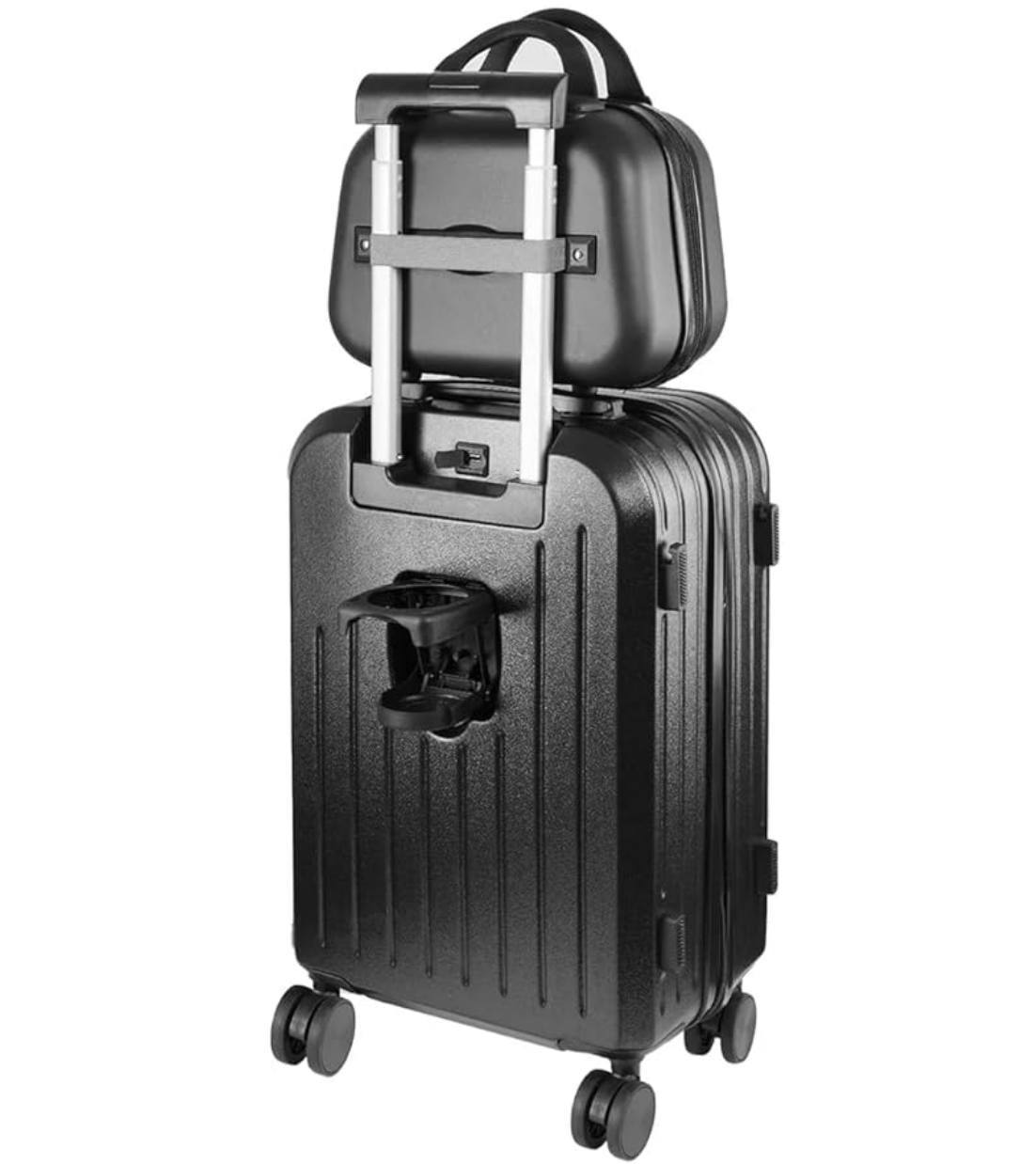 Foto 1 | Maletas De Viaje, 20'' Y 14'', Juego De Equipaje Con Portavasos, Usb Puerto De Carga Y Práctico Gancho, Ruedas G