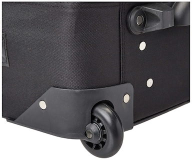 Foto 3 | Juego De Equipaje Rockland Fashion Softside Upright De 2 Piezas Negro - Venta Internacional.