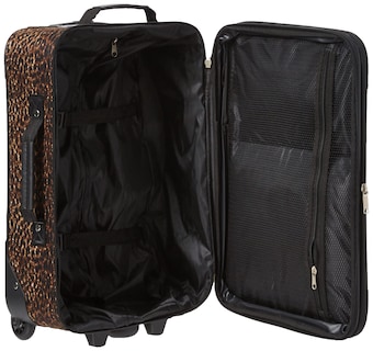 Foto 5 | Juego De Equipaje Rockland Fashion Softside Upright Leopard De 2 Piezas - Venta Internacional.