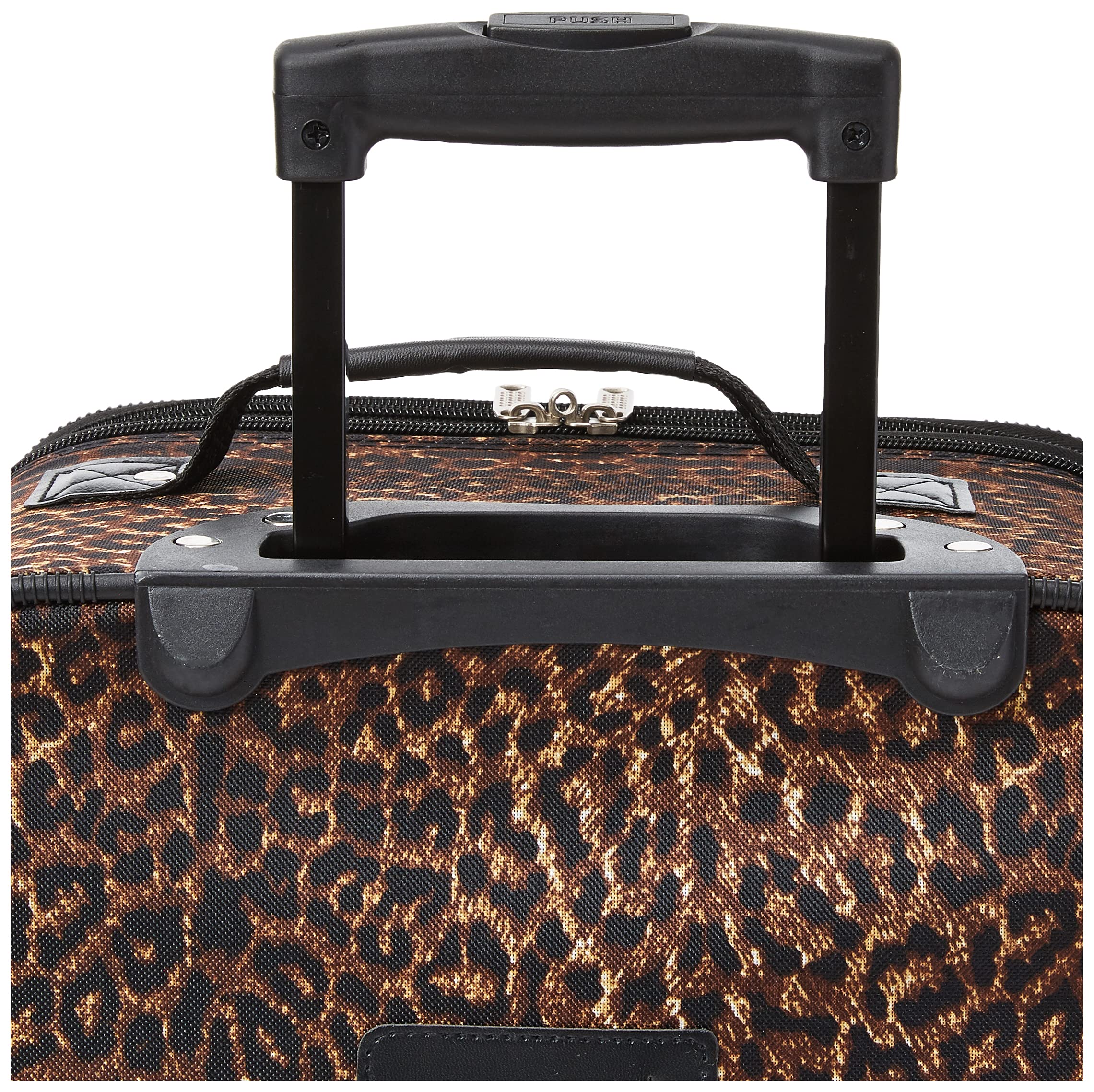 Foto 7 pulgar | Juego De Equipaje Rockland Fashion Softside Upright Leopard De 2 Piezas - Venta Internacional.