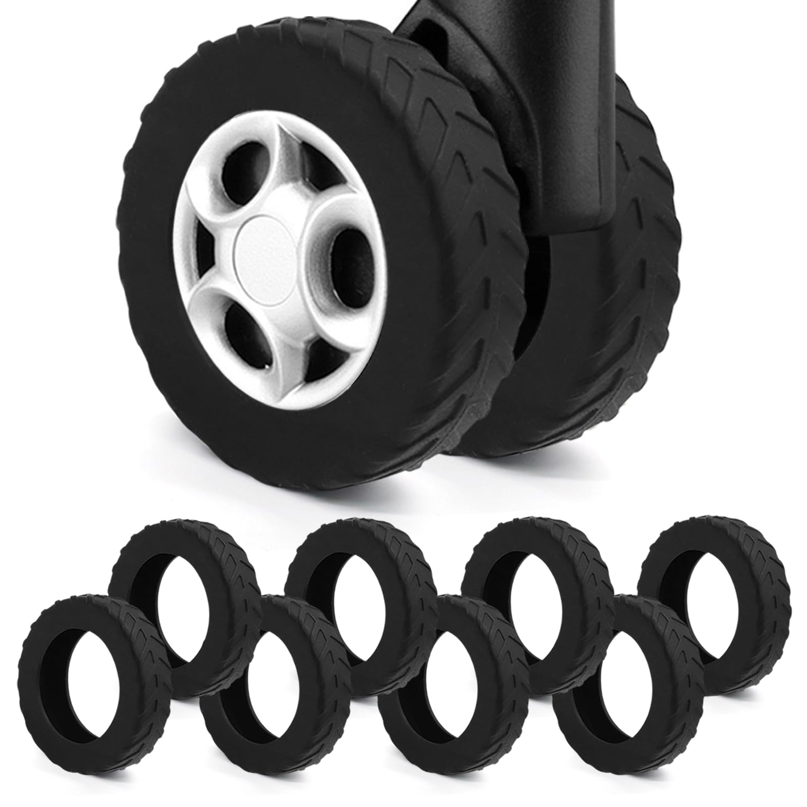 Foto 2 pulgar | Fundas De Equipaje De Silicona Umust Para Ruedas Giratorias De 5-6 Cm - Venta Internacional.