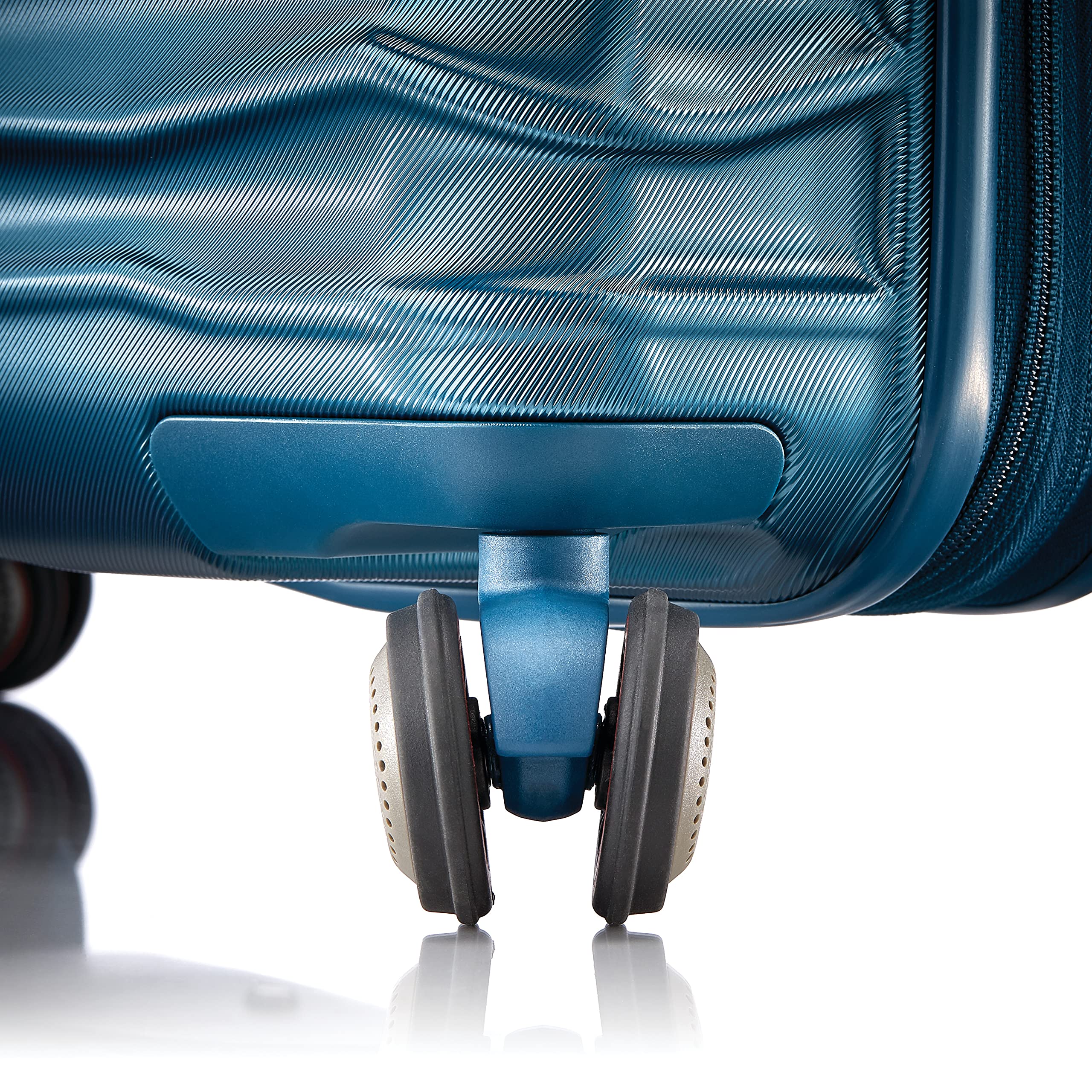Foto 3 | Equipaje Samsonite Stryde 2, Lado Duro, Expandible, Color Verde Azulado Medio - Venta Internacional.