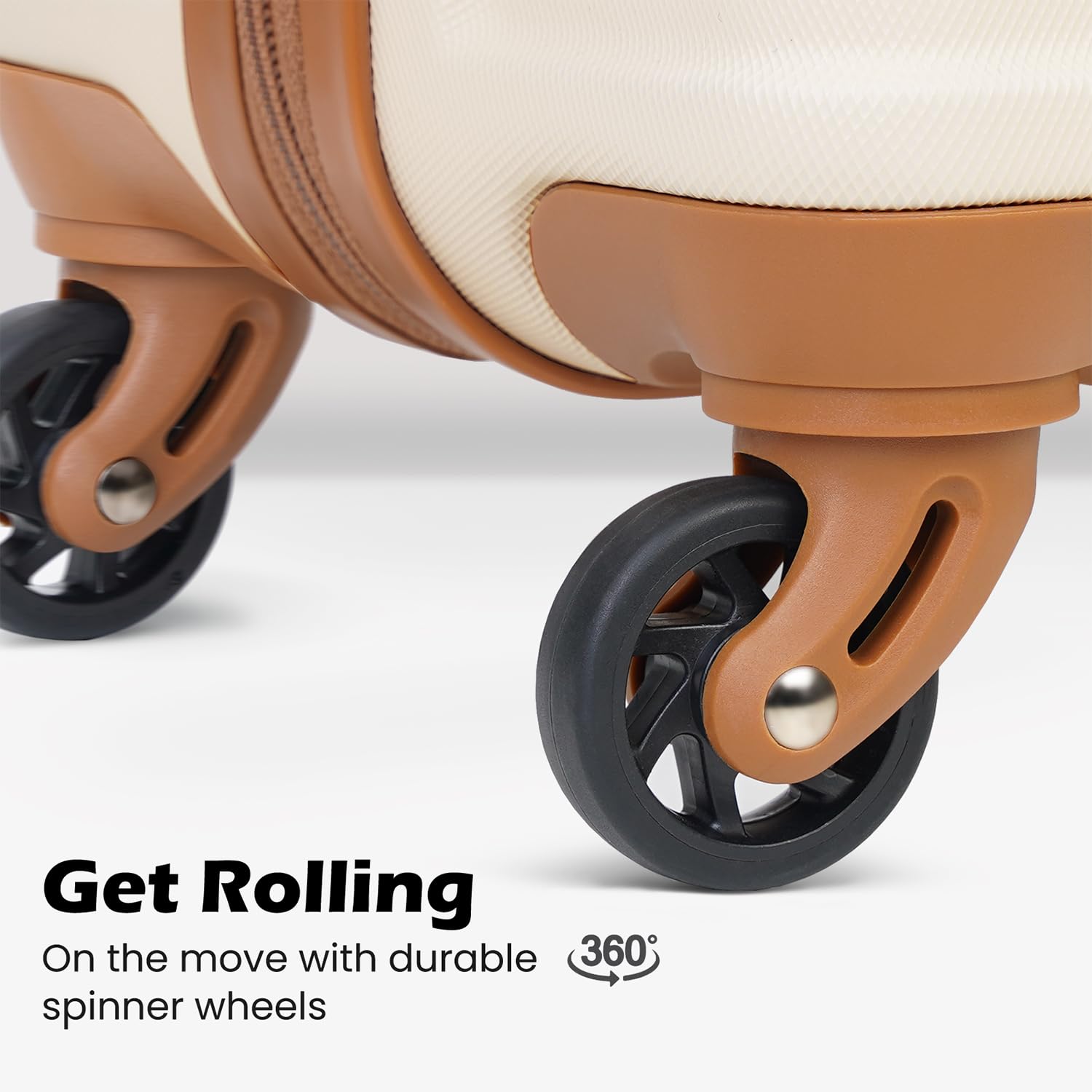 Foto 5 pulgar | Set De Equipaje Coolife De 3 Piezas Con Tapa Rígida Con Cierre Tsa Spinner, Azul Marino - Venta Internacional.