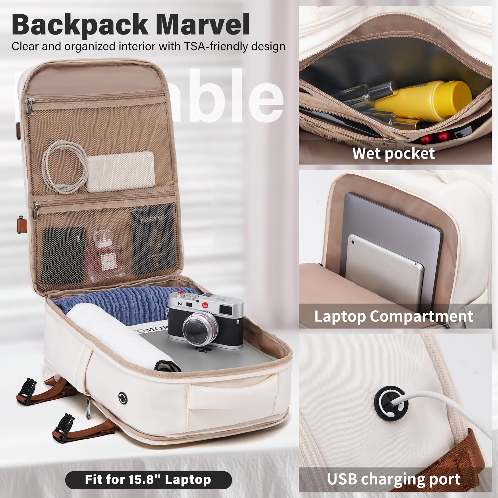 Foto 6 pulgar | Set De Equipaje Coolife Pc Hardshell Con Ruedas Tsa Lock Spinner - Venta Internacional.