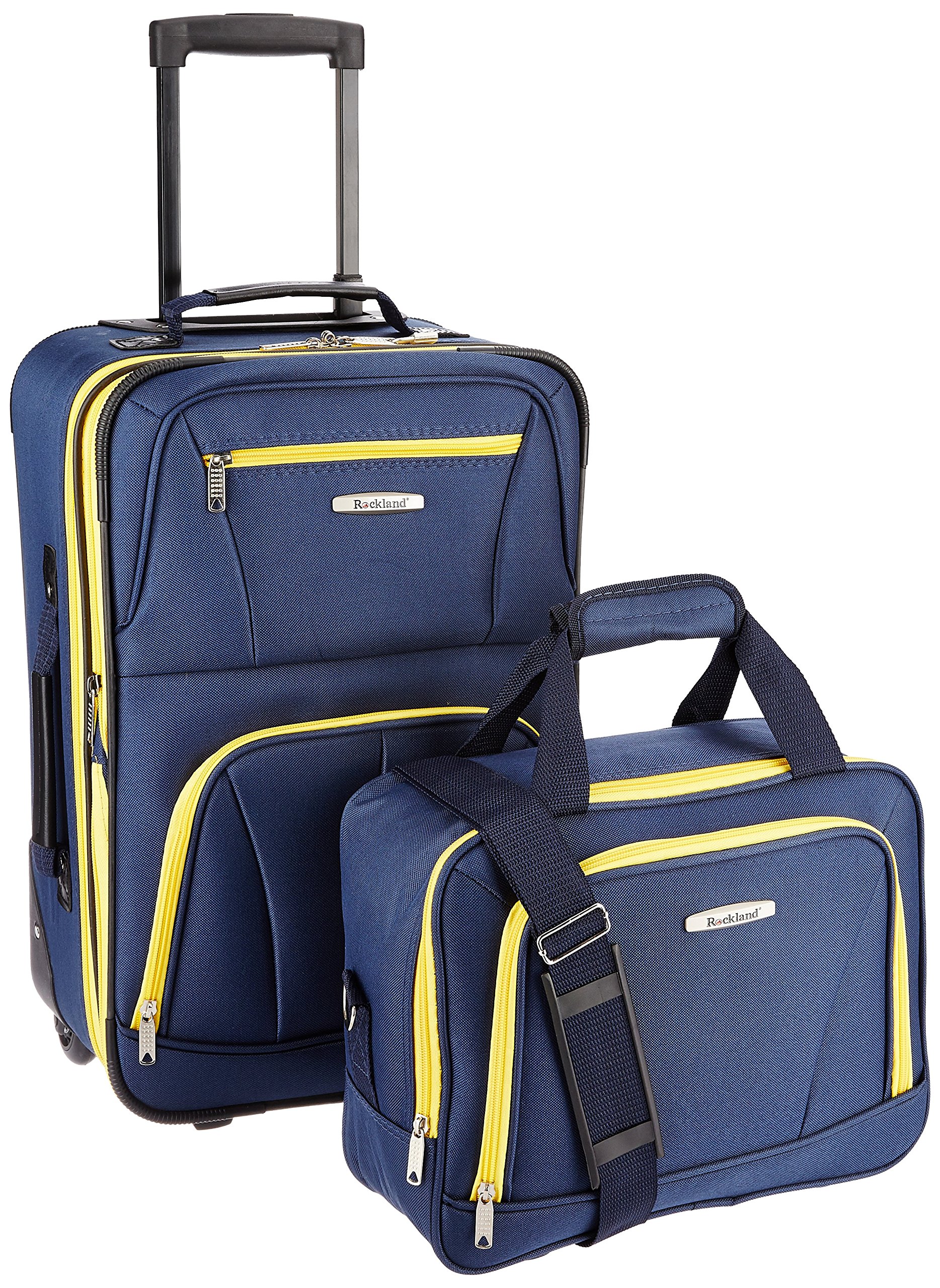 Foto 1 | Juego De Equipaje Rockland Fashion Softside Upright Navy De 2 Piezas - Venta Internacional.