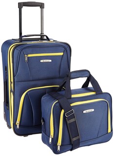 Foto 1 | Juego De Equipaje Rockland Fashion Softside Upright Navy De 2 Piezas - Venta Internacional.