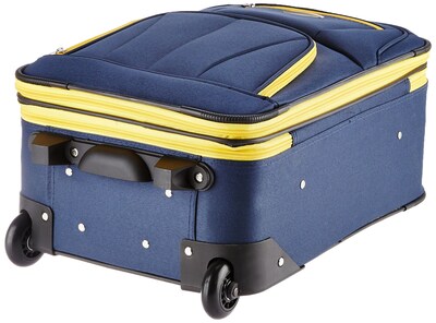Foto 4 | Juego De Equipaje Rockland Fashion Softside Upright Navy De 2 Piezas - Venta Internacional.
