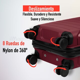 Foto 7 | Magma Life Maleta De Viaje De 10 Kg Star Carry On, Cierre Expandible Mayor Capacidad, Candado Tsa, Pp Alta Tecnol