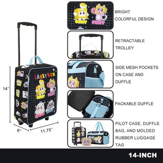Foto 6 | Set De Viaje Bioworld Lankybox De 4 Piezas Para Niños Con Funda Piloto De 14 Pulgadas - Venta Internacional.