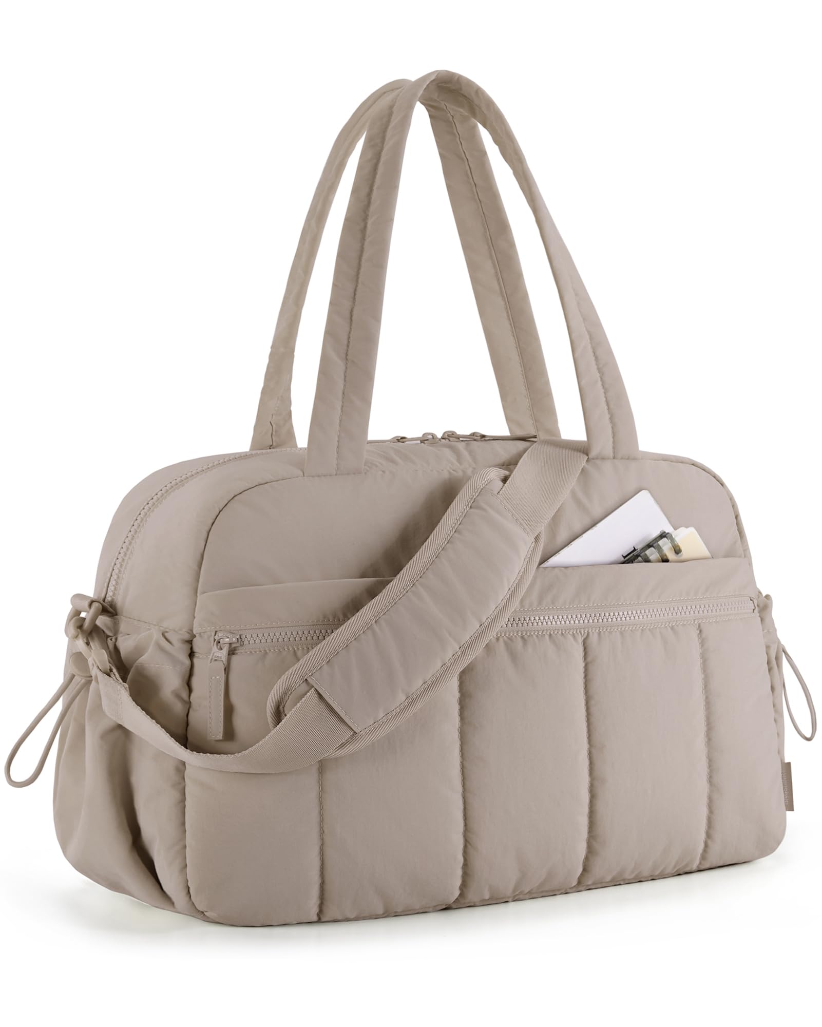 Bolsa De Gimnasio Bagsmart Para Mujer, Bolsa De Viaje, Fin De Semana, Camel - Venta Internacional.