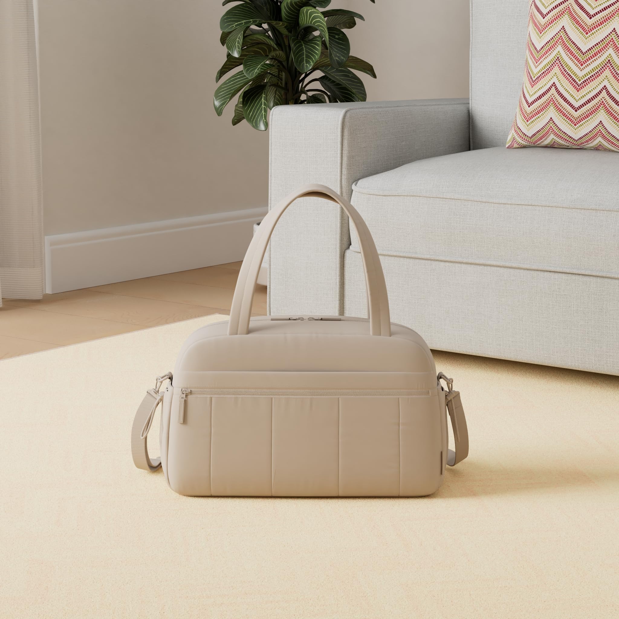 Foto 3 pulgar | Bolsa De Gimnasio Bagsmart Para Mujer, Bolsa De Viaje, Fin De Semana, Camel - Venta Internacional.