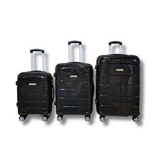 Foto 1 | Set De 3 Maletas 20'',24'' Y 28'' Mccarthy Modelo Cosmos-3 Negro