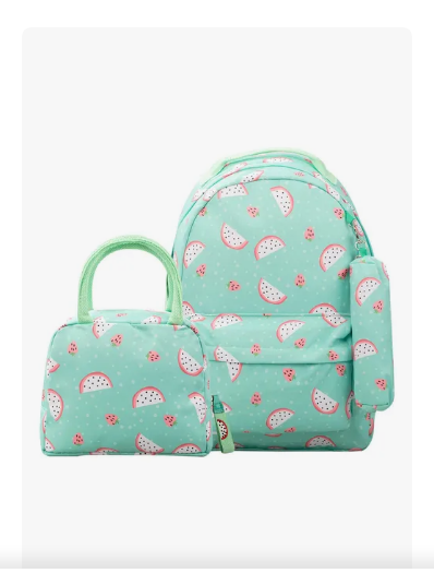 Foto 1 | Set De Mochila Escolar Niña  3 Piezas