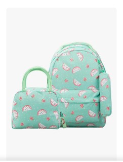 Foto 1 | Set De Mochila Escolar Niña 3 Piezas