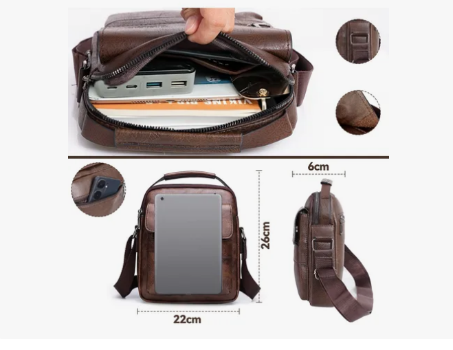 Foto 2 | Bolso Mariconera Hombre