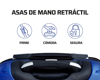 Foto 3 | Maleta Carry On Hercules Blue Bird Azul Cobalto 19''