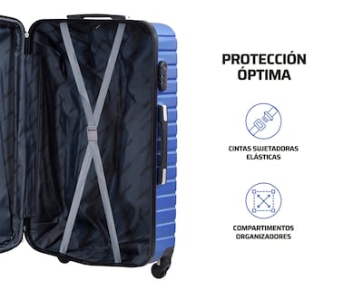 Foto 6 | Maleta Carry On Hercules Blue Bird Azul Cobalto 19''